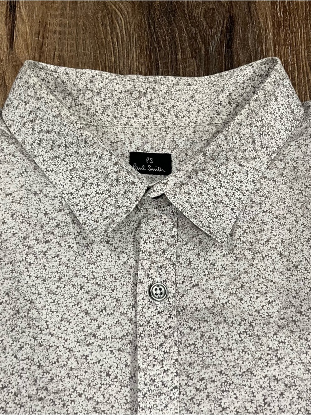 PAUL SMITH SHIRT Size XXL - Floral Print Design - GREAT CONDITION - FANTASTIC
